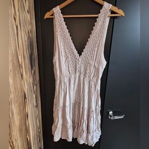 Elegant Lace Trim V-Neck Women's Top